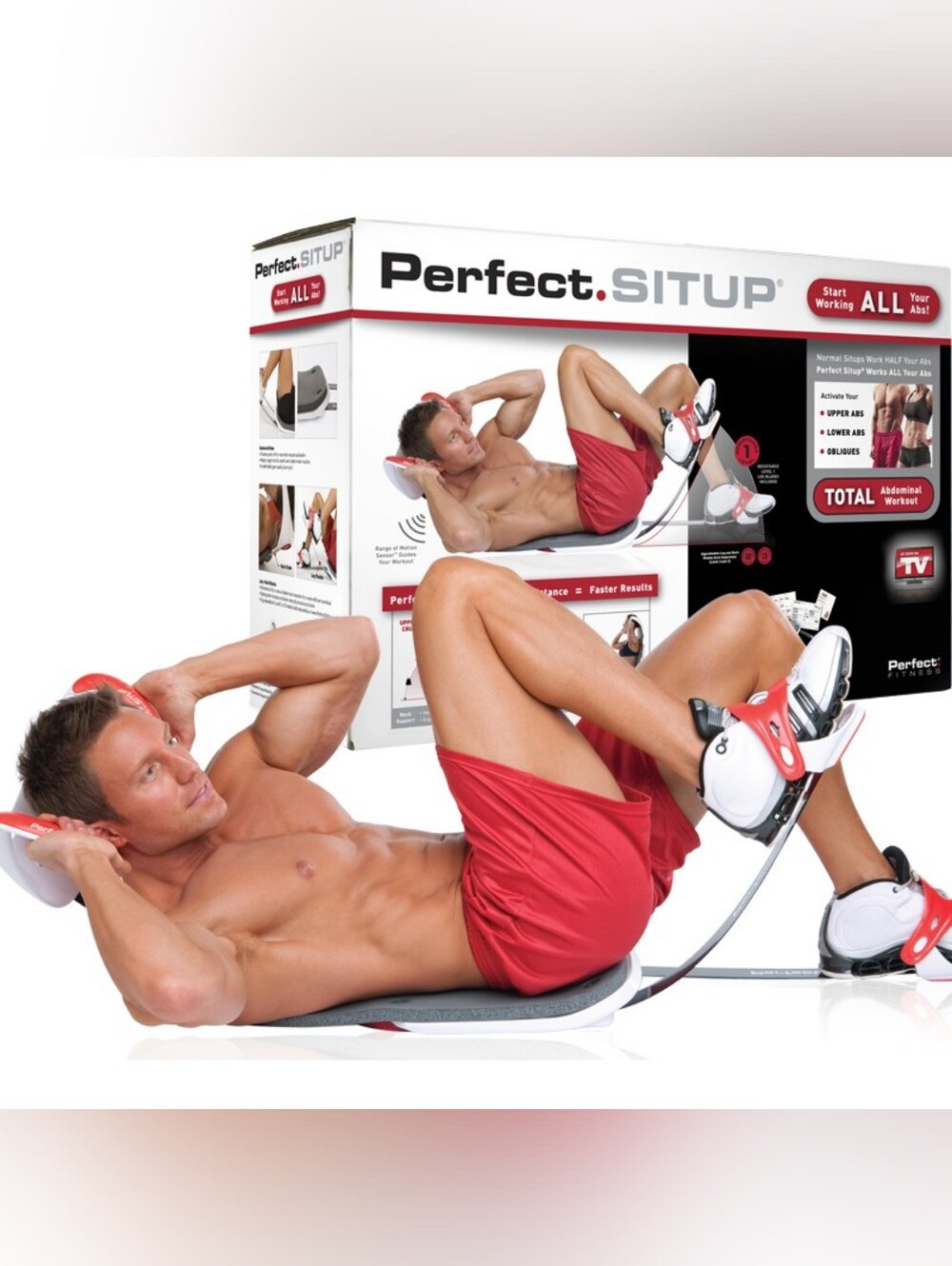 Perfect Situp Core & Ab Trainer, Total Abdominal Workout Machine, Used Like New